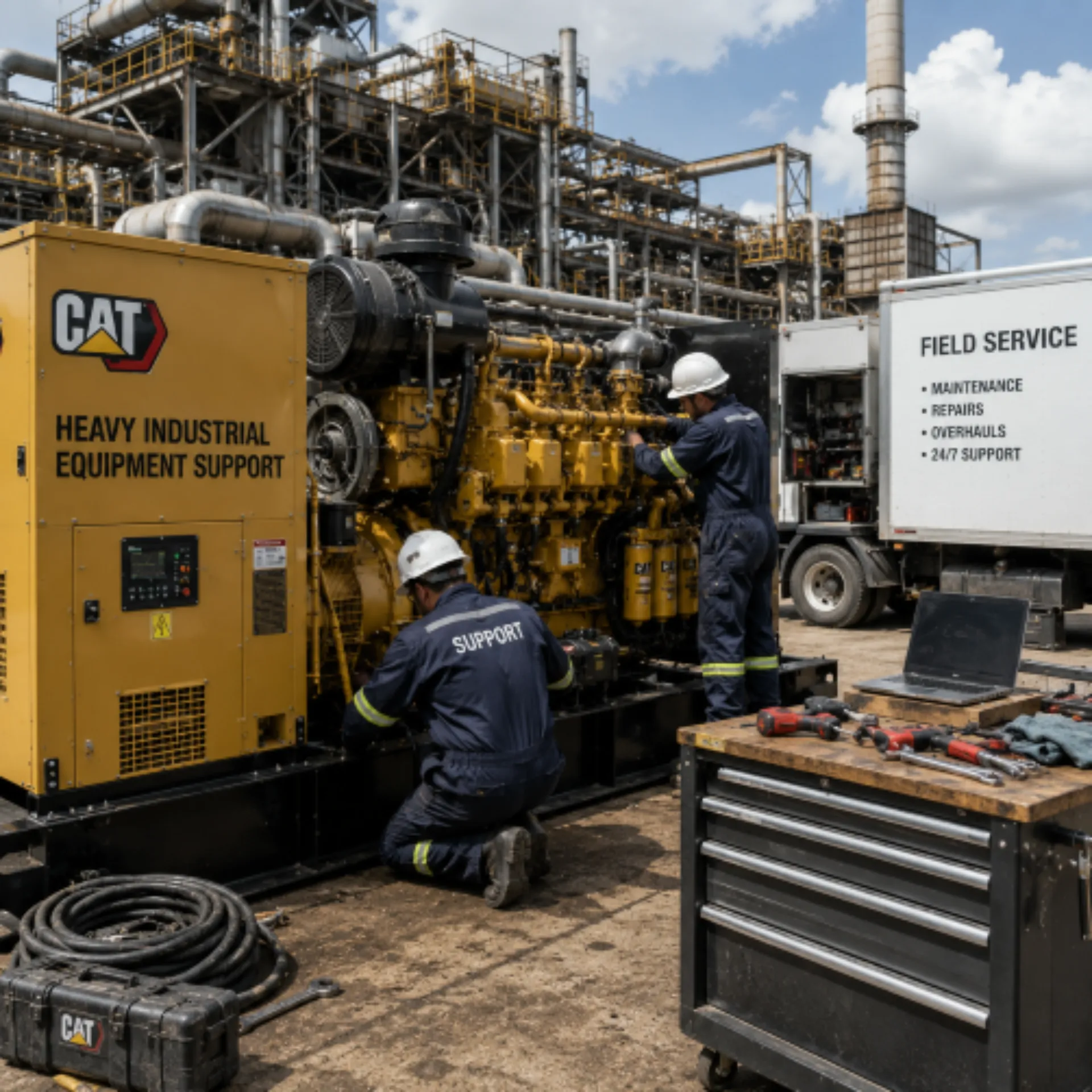 Heavy Industrial Equipment Support
