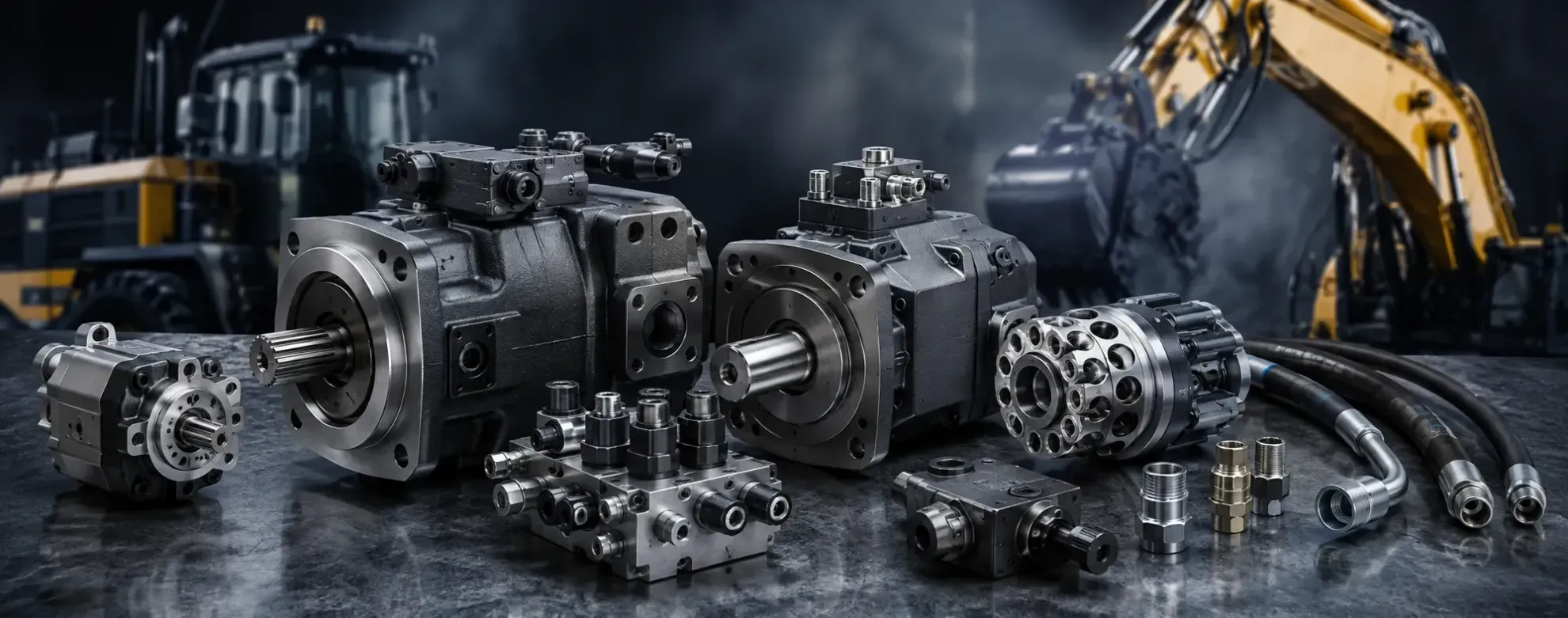 Hydraulic Pumps, Motors, & Components