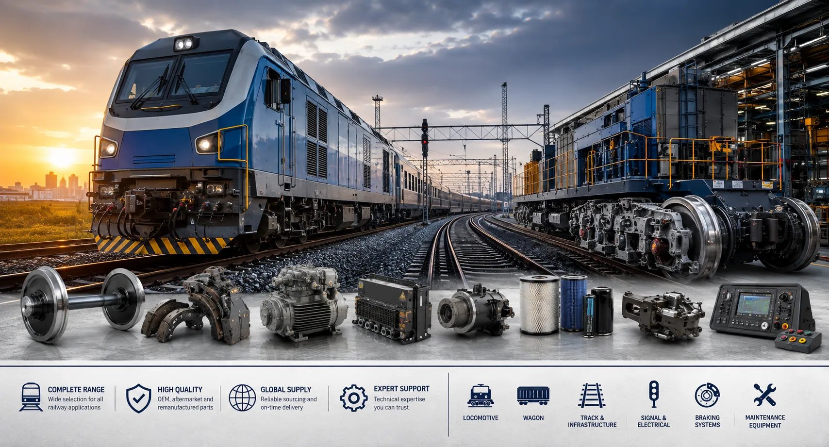 Railway Equipment Parts