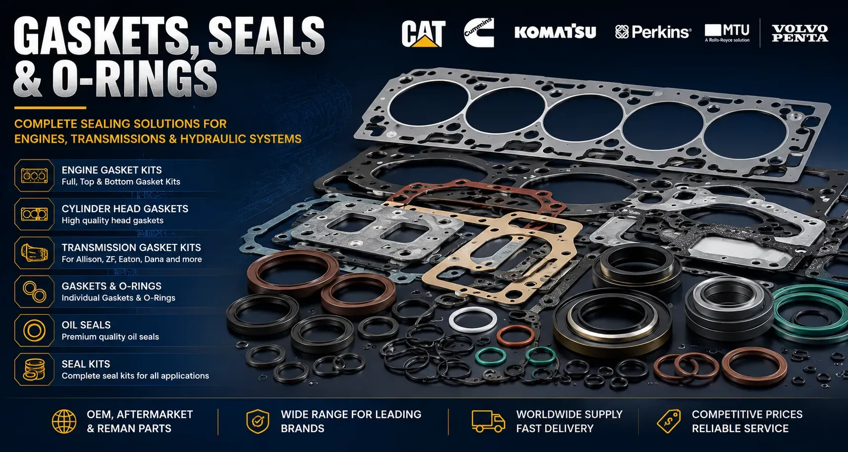 Gaskets, Seals & O-Rings