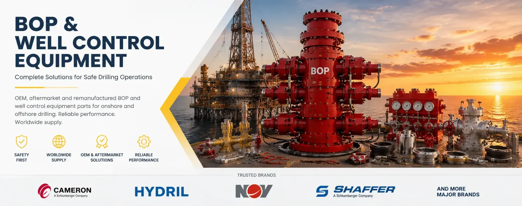 BOP & Well Control Equipment Parts