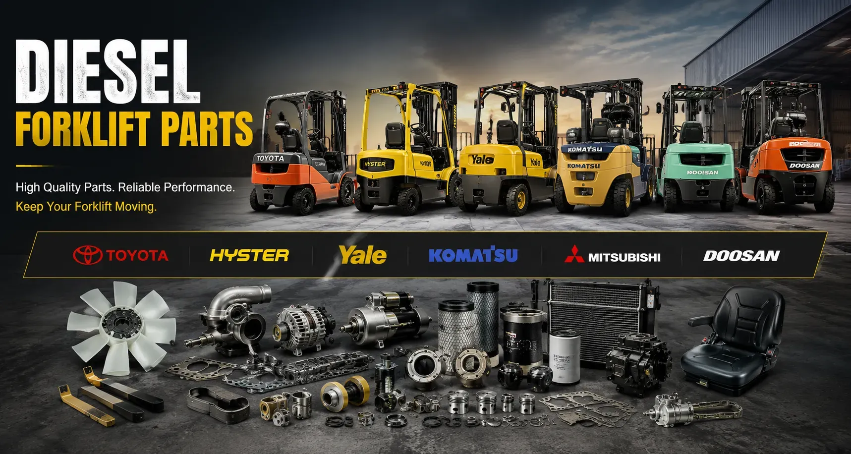 Diesel Forklift Parts