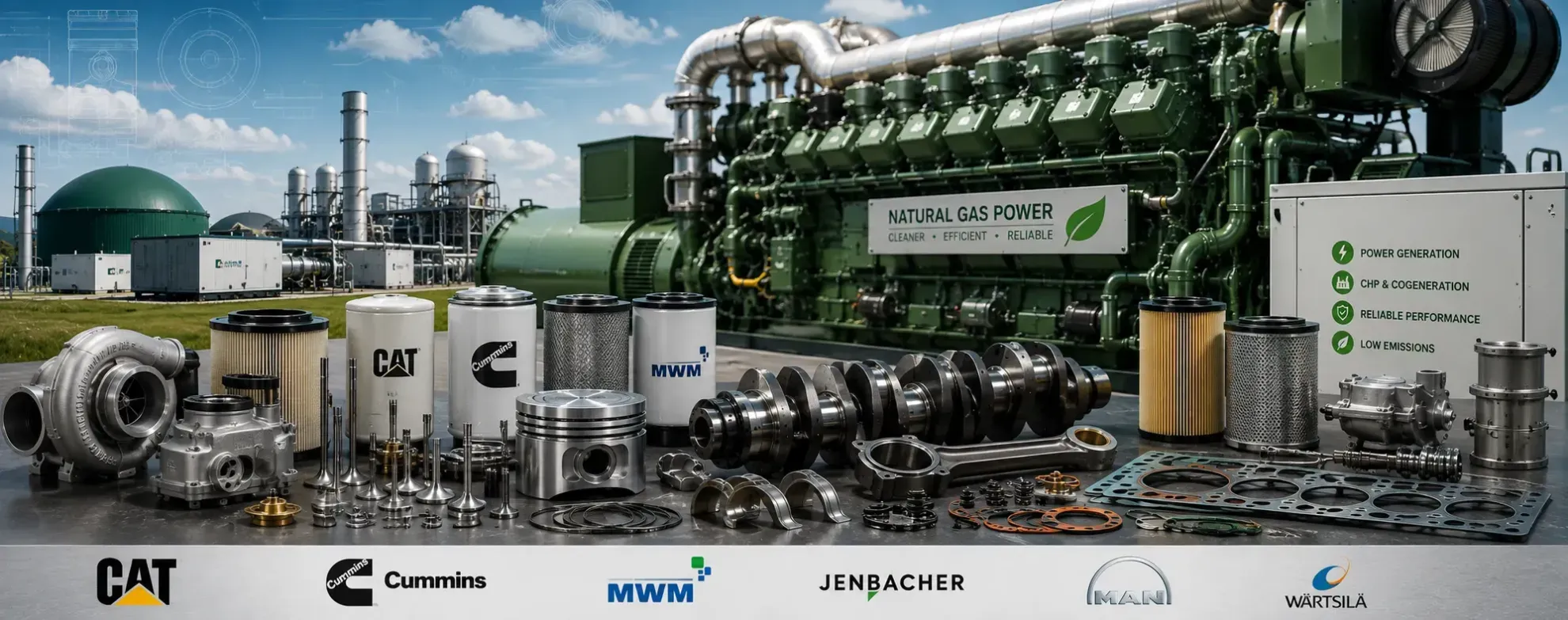 Gas Engine Parts