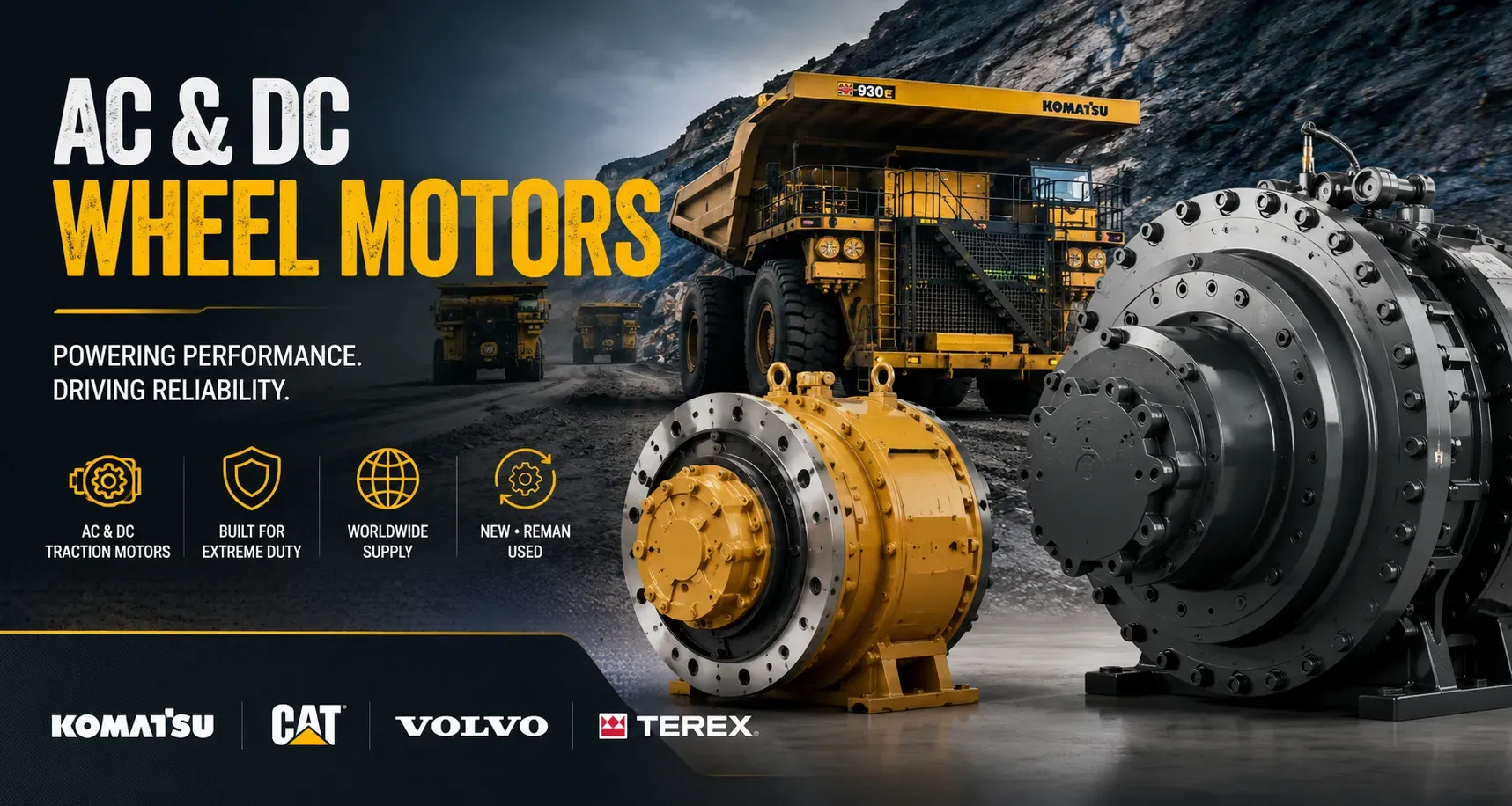 AC & DC Wheel Motors