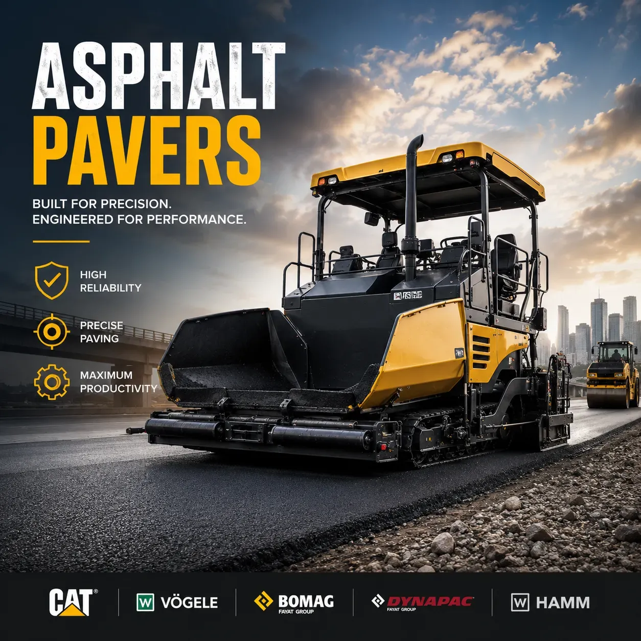 Asphalt pavers