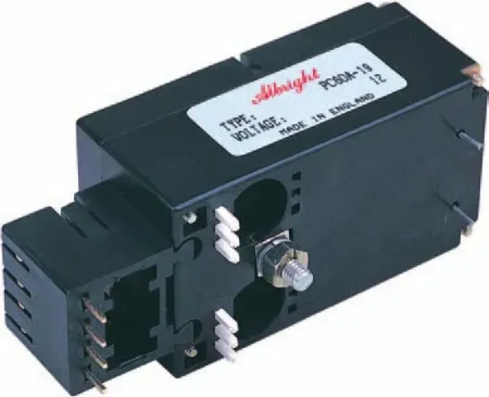 Picture of 80A, SPST, NC, Printed Circuit Board Mountable DC Contactor