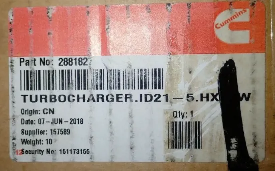 Picture of TURBOCHARGER KIT